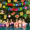 School’s Out for Summer Party Decorations Kit – Hello Summer Banner & Hanging Swirl Streamers, Last Day of School Decor, Pool Party & End of School Celebration Supplies